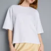 Oversized-T-Shirt aus Baumwolle Oversized-T-Shirt aus Baumwolle