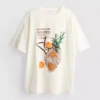 Oversized-T-Shirt im Retro-Stil aus Baumwolle
