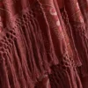 Paisley-Cape mit Fransen Paisley-Cape mit Fransen