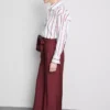 Palazzo-Hose mit Schleifendetail Palazzo-Hose mit Schleifendetail