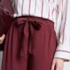Palazzo-Hose mit Schleifendetail Palazzo-Hose mit Schleifendetail