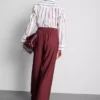 Palazzo-Hose mit Schleifendetail Palazzo-Hose mit Schleifendetail