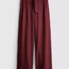 Palazzo-Hose mit Schleifendetail Palazzo-Hose mit Schleifendetail