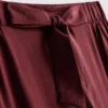 Palazzo-Hose mit Schleifendetail Palazzo-Hose mit Schleifendetail