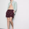 Palmen-Shorts mit Stickerei Palmen-Shorts mit Stickerei