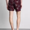 Palmen-Shorts mit Stickerei Palmen-Shorts mit Stickerei