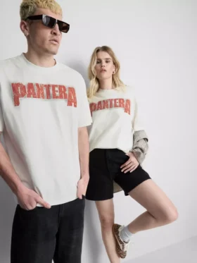 Pantera-Grafik-T-Shirt