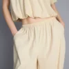 Parachute-Hose mit hoher Taille Parachute-Hose mit hoher Taille