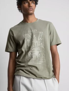 Paris-Grafik-T-Shirt