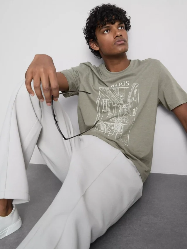 Paris-Grafik-T-Shirt Paris-Grafik-T-Shirt