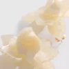 Paula Echevarría 3D-Ohrstecker mit Blumenmotiv