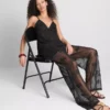 Paula Echevarría Babydoll-Top mit Perlenverzierung Paula Echevarría Babydoll-Top mit Perlenverzierung
