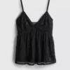 Paula Echevarría Babydoll-Top mit Perlenverzierung Paula Echevarría Babydoll-Top mit Perlenverzierung