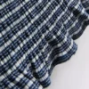 Paula Echevarría Bandeau-Top mit Rüschen im Gingham-Muster Paula Echevarría Bandeau-Top mit Rüschen im Gingham-Muster