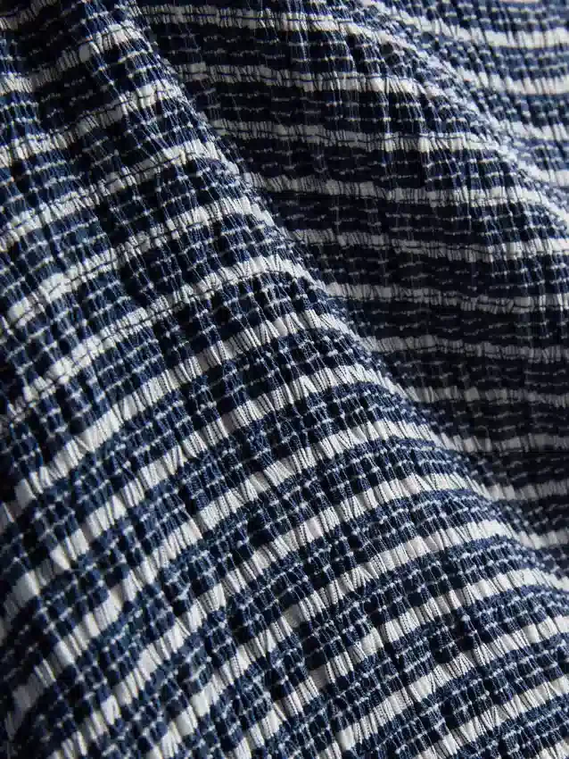 Paula Echevarría Bandeau-Top mit Rüschen im Gingham-Muster Paula Echevarría Bandeau-Top mit Rüschen im Gingham-Muster