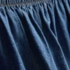 Paula Echevarría Denim-Oberteil mit Puffärmeln