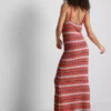 Paula Echevarría – gehäkeltes Maxikleid mit V-Ausschnitt Paula Echevarría – gehäkeltes Maxikleid mit V-Ausschnitt