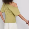 Paula Echevarría – gerafftes schulterfreies Oberteil Paula Echevarría – gerafftes schulterfreies Oberteil