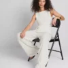 Paula Echevarría: Gerüschtes Tanktop aus Crinkle-Stoff Paula Echevarría: Gerüschtes Tanktop aus Crinkle-Stoff
