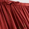 Paula Echevarría – Glitzer-Hose mit weitem Bein Paula Echevarría – Glitzer-Hose mit weitem Bein