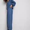 Paula Echevarría Haremshose aus baumwollreichem Denim Paula Echevarría Haremshose aus baumwollreichem Denim