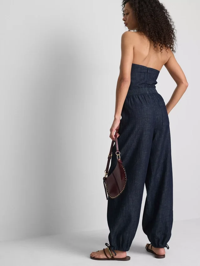 Paula Echevarría Haremshose aus baumwollreichem Denim Paula Echevarría Haremshose aus baumwollreichem Denim