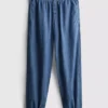 Paula Echevarría Haremshose aus baumwollreichem Denim Paula Echevarría Haremshose aus baumwollreichem Denim