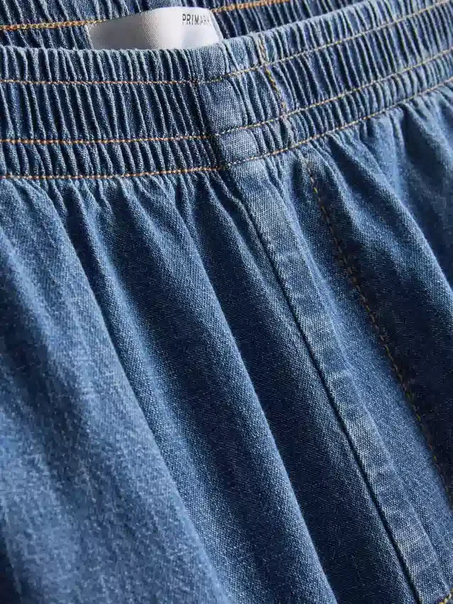 Paula Echevarría Haremshose aus baumwollreichem Denim Paula Echevarría Haremshose aus baumwollreichem Denim