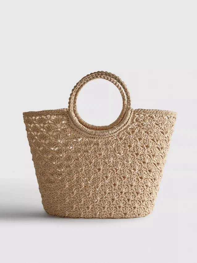 Paula Echevarría Häkel-Beuteltasche Paula Echevarría Häkel-Beuteltasche