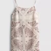 Paula Echevarría – Langes Cami-Top aus geknittertem Satin Paula Echevarría – Langes Cami-Top aus geknittertem Satin