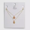Paula Echevarría – mehrreihige Boho-Halsketten
