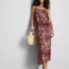 Paula Echevarría Midi-Kleid im Paisley-Muster Paula Echevarría Midi-Kleid im Paisley-Muster