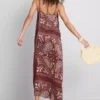 Paula Echevarría Midi-Kleid im Paisley-Muster Paula Echevarría Midi-Kleid im Paisley-Muster