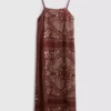 Paula Echevarría Midi-Kleid im Paisley-Muster Paula Echevarría Midi-Kleid im Paisley-Muster