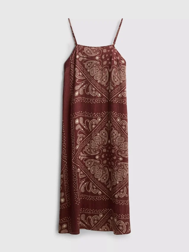 Paula Echevarría Midi-Kleid im Paisley-Muster Paula Echevarría Midi-Kleid im Paisley-Muster