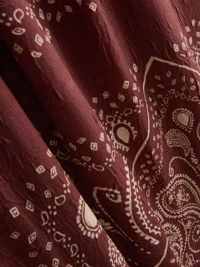 Paula Echevarría Midi-Kleid im Paisley-Muster Paula Echevarría Midi-Kleid im Paisley-Muster