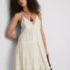 Paula Echevarría Minikleid mit Spitzenbesatz und Rüschen Paula Echevarría Minikleid mit Spitzenbesatz und Rüschen