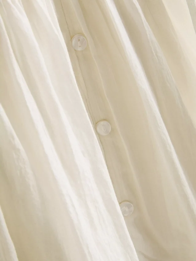 Paula Echevarría Minikleid mit Spitzenbesatz und Rüschen Paula Echevarría Minikleid mit Spitzenbesatz und Rüschen