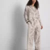 Paula Echevarría: Paisley-Hemd aus geknittertem Satin mit Knopfleiste Paula Echevarría: Paisley-Hemd aus geknittertem Satin mit Knopfleiste