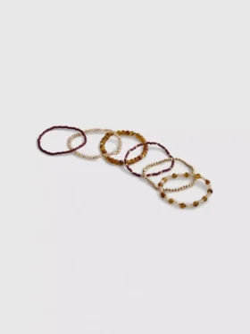 Paula Echevarría Perlenarmbänder