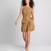 Paula Echevarría – Plissierte Bermudashorts Paula Echevarría – Plissierte Bermudashorts