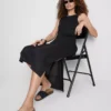 Paula Echevarría – ärmelloses, figurbetontes Midaxi-Kleid Paula Echevarría – ärmelloses, figurbetontes Midaxi-Kleid