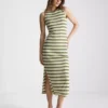 Paula Echevarría – ärmelloses, figurbetontes Midaxi-Kleid Paula Echevarría – ärmelloses, figurbetontes Midaxi-Kleid