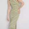 Paula Echevarría – ärmelloses, figurbetontes Midaxi-Kleid Paula Echevarría – ärmelloses, figurbetontes Midaxi-Kleid