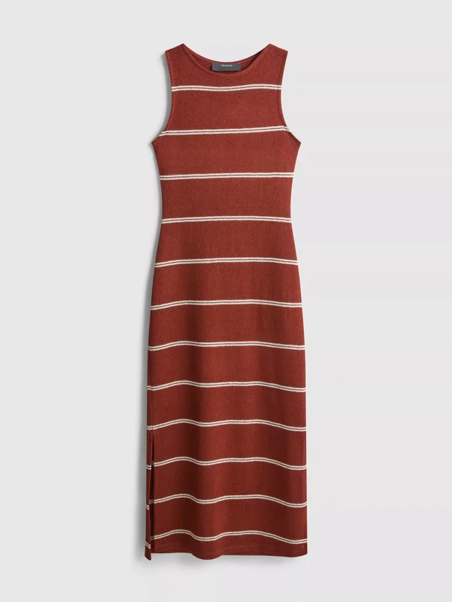 Paula Echevarría – ärmelloses, figurbetontes Midaxi-Kleid Paula Echevarría – ärmelloses, figurbetontes Midaxi-Kleid