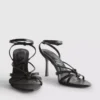 Paula Echevarría Sandalen mit geknotetem Absatz