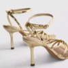 Paula Echevarría Sandalen mit geknotetem Absatz