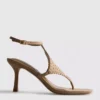 Paula Echevarría Sandalen mit Nieten