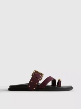 Paula Echevarría Sandalen mit Nieten am Fußbett