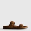 Paula Echevarría Sandalen mit zwei Riemen und Schnalle